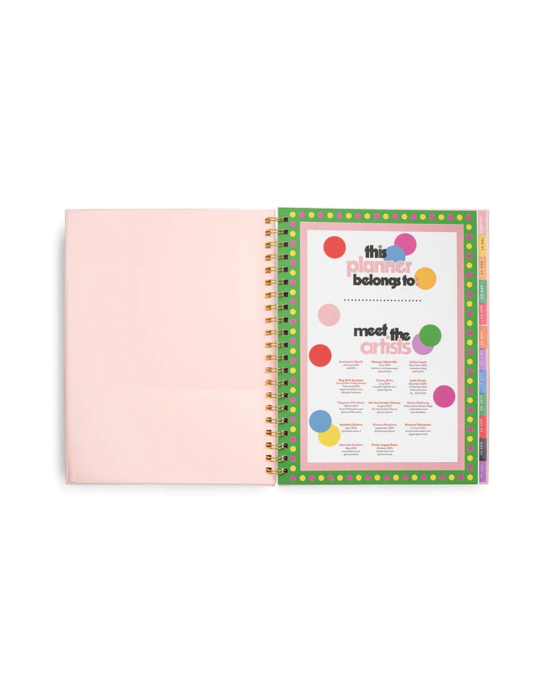 
                      
                        12-Month Soft Cover Planner Large 2024 - Make Time To Make Magic
                      
                    