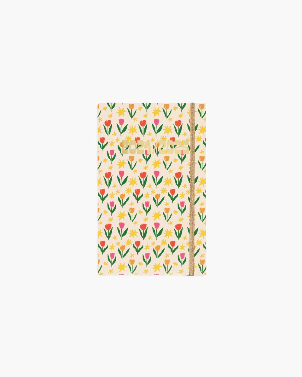 17-Month Planner [2024/2025] Classic - Cream Tulips