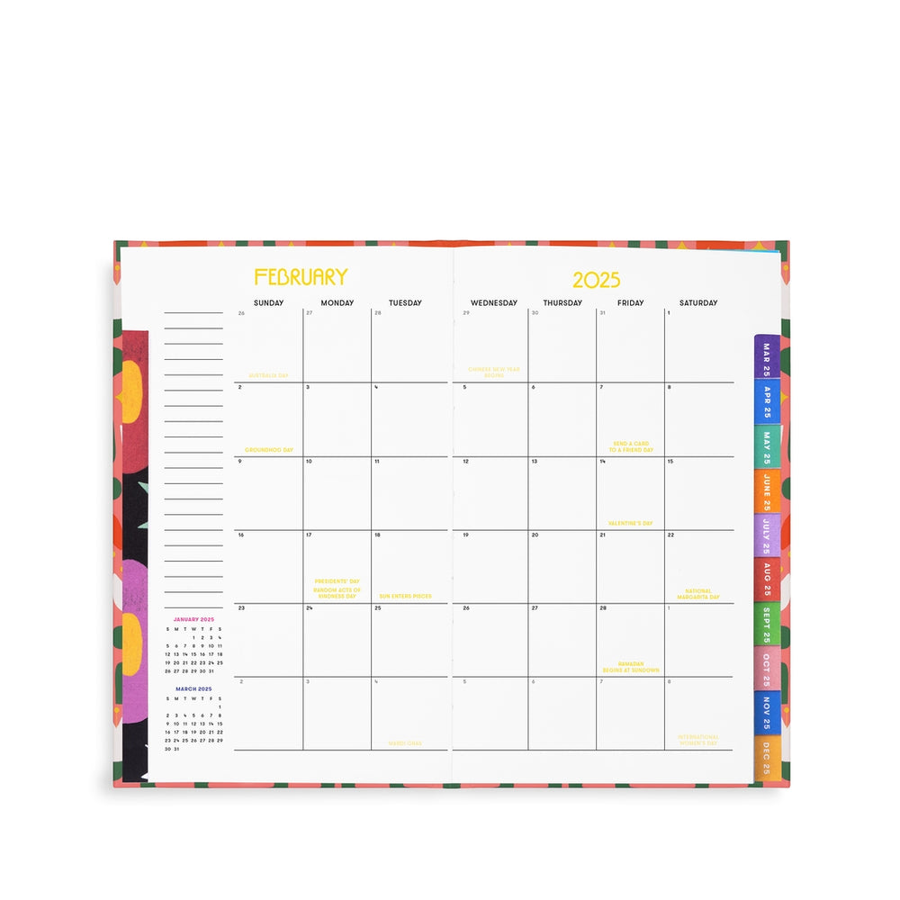 
                      
                        17-Month Planner [2024/2025] Classic - Mid Century Tulips
                      
                    