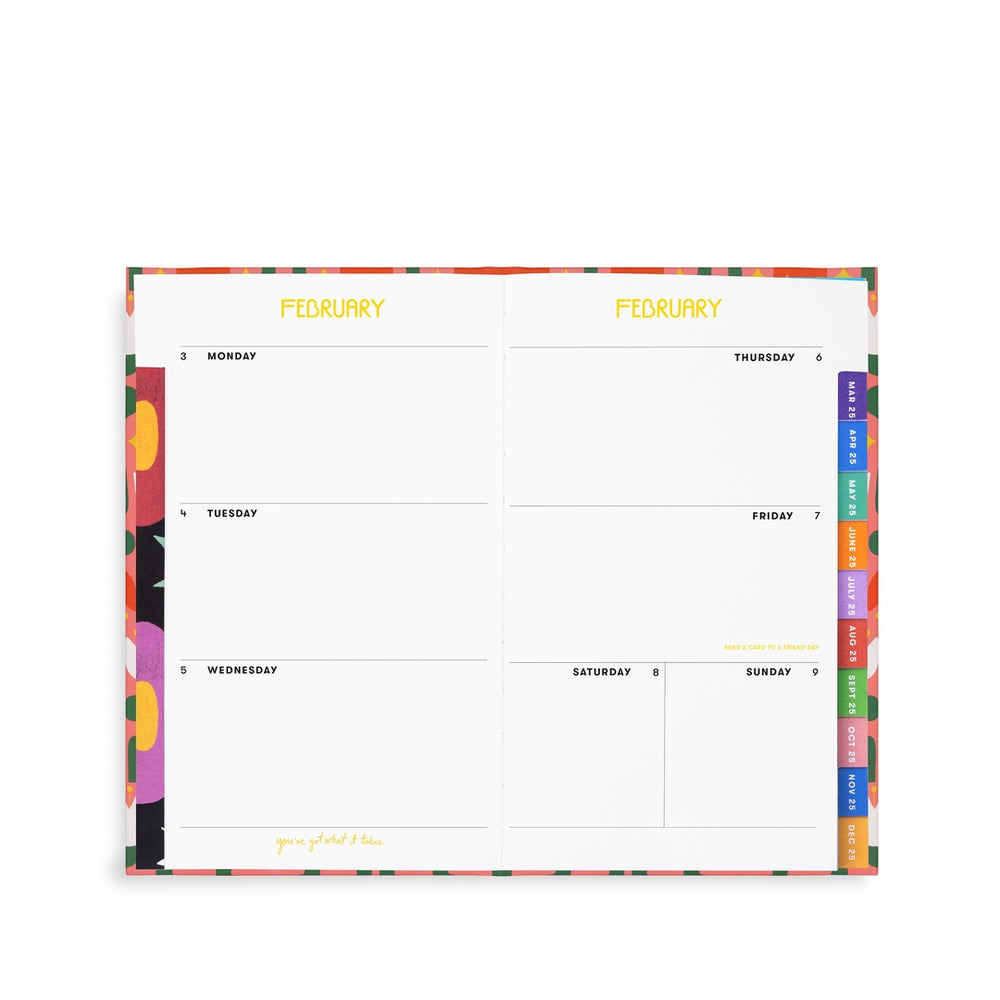 
                      
                        17-Month Planner [2024/2025] Classic - Mid Century Tulips
                      
                    