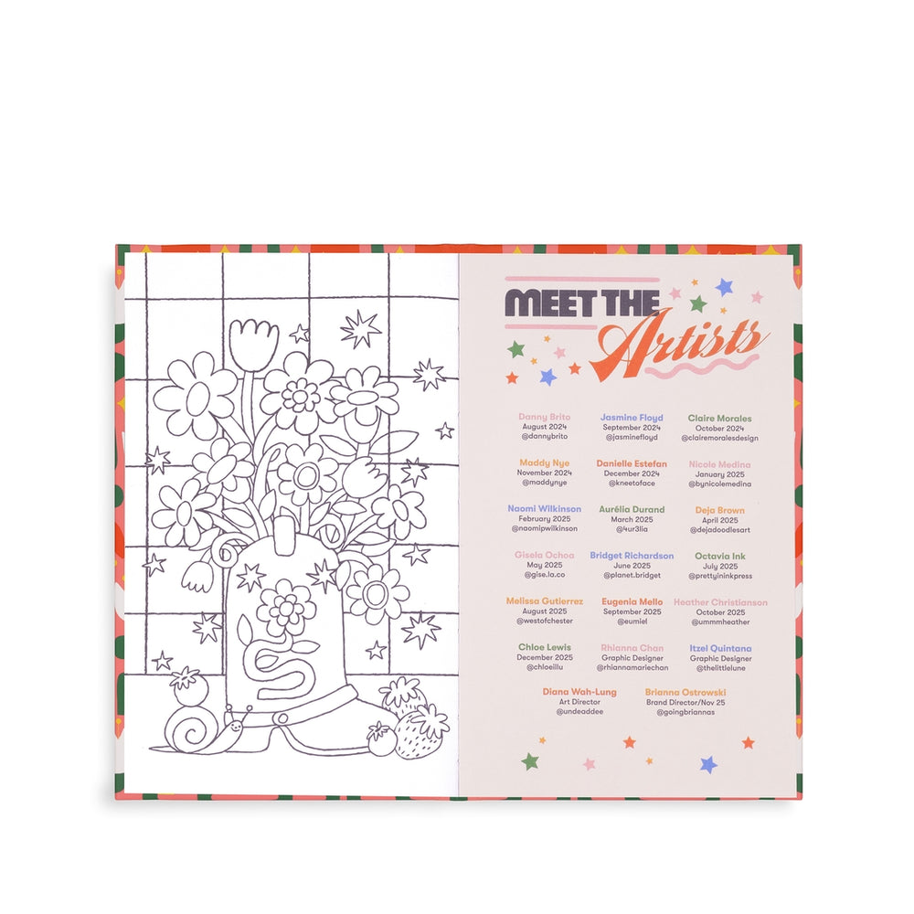 
                      
                        17-Month Planner [2024/2025] Classic - Mid Century Tulips
                      
                    