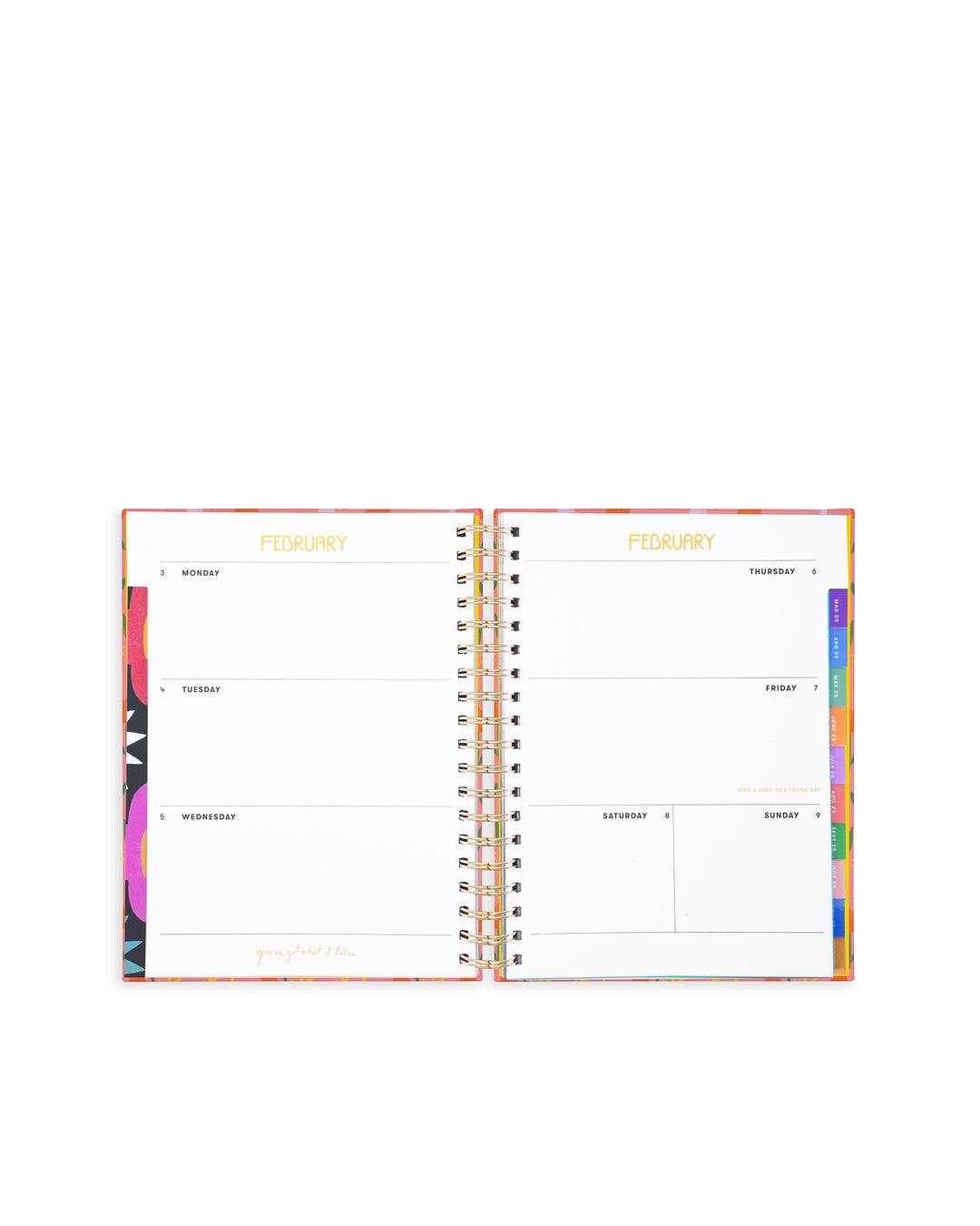 17-Month Planner [2024/2025] Large - Pink Tulips [PRE ORDER]