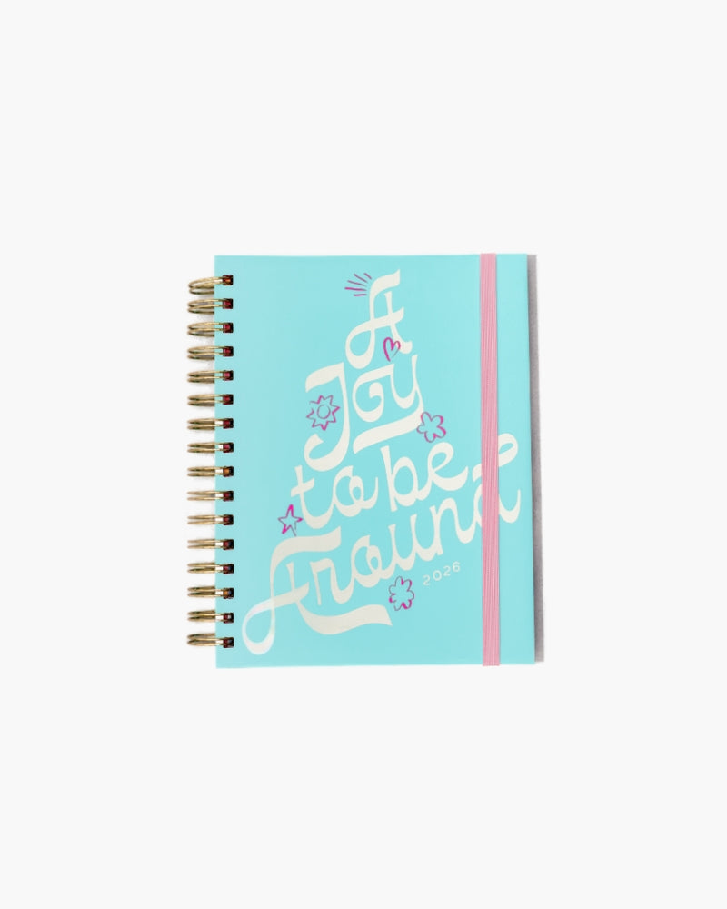 12-Month Annual Planner Medium 2026 - A Joy To Be Around [PRE ORDER]