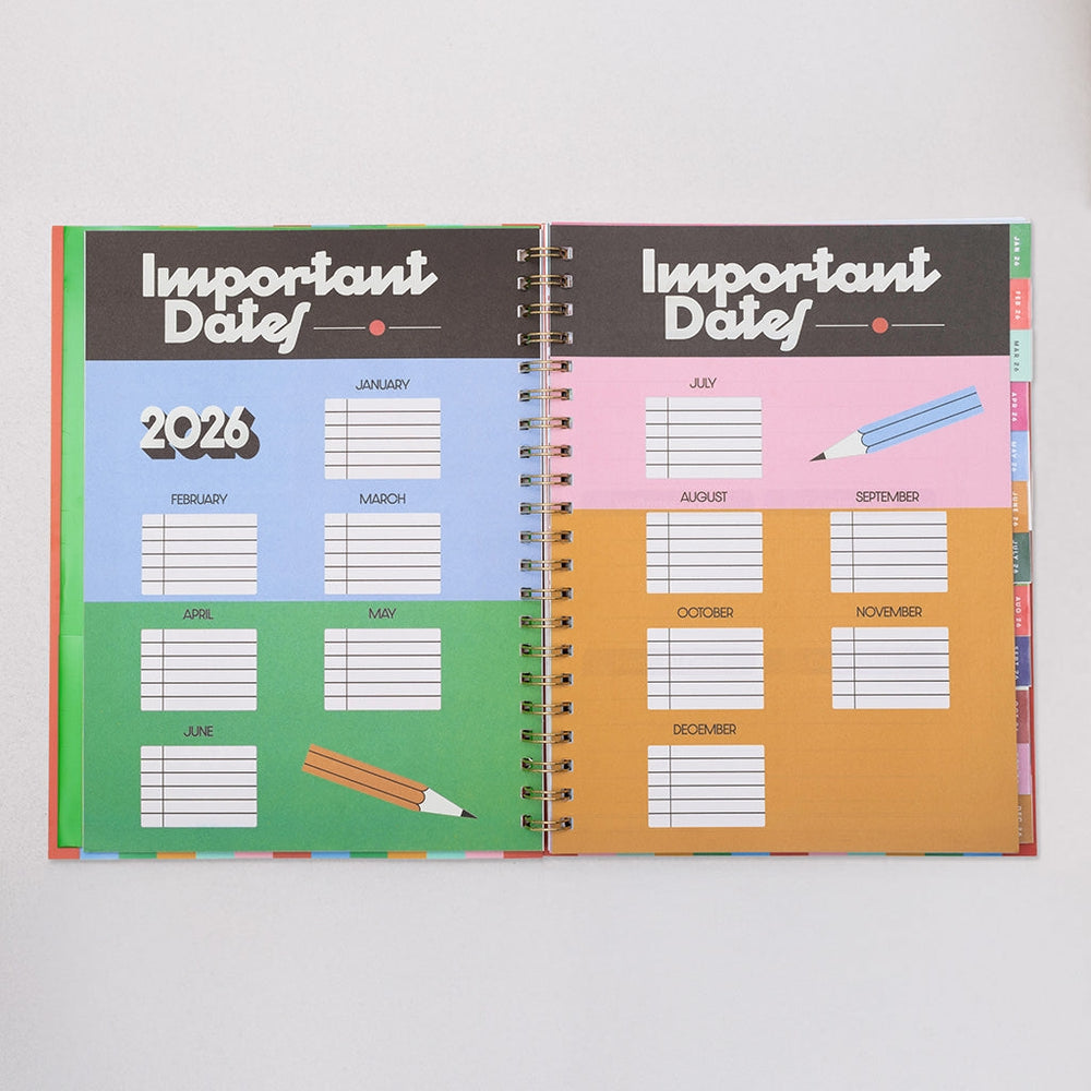 
                      
                        12-Month Soft Cover Planner Large 2026 - A Work Of Art [PRE ORDER]
                      
                    