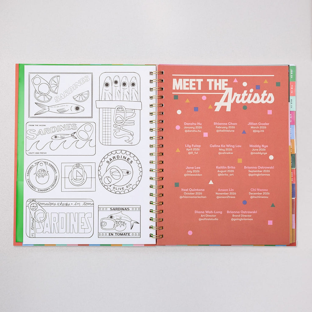 
                      
                        12-Month Soft Cover Planner Large 2026 - A Work Of Art [PRE ORDER]
                      
                    