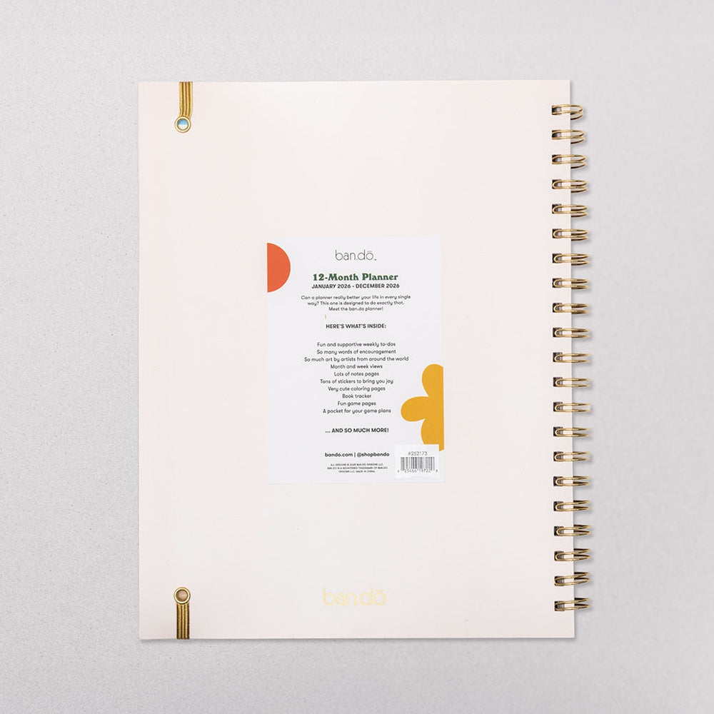 
                      
                        12-Month Soft Cover Planner Large 2026 - A Work Of Art [PRE ORDER]
                      
                    