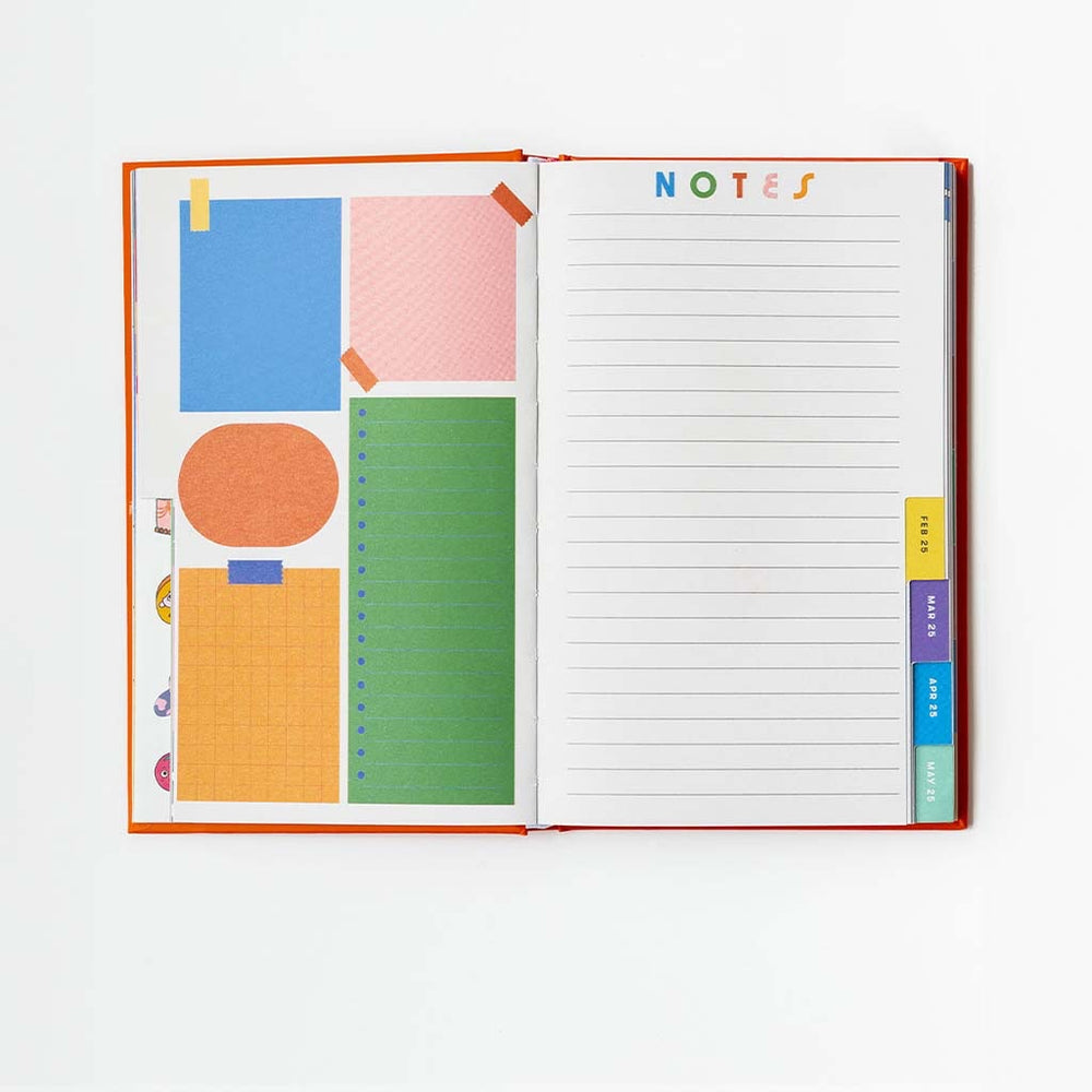 
                      
                        12-Month Annual Planner Classic 2025 - Colorblock
                      
                    