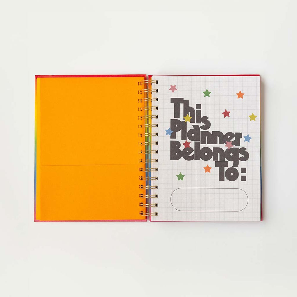 12-Month Annual Planner Medium 2025 - Don't Forget The Good Stuff