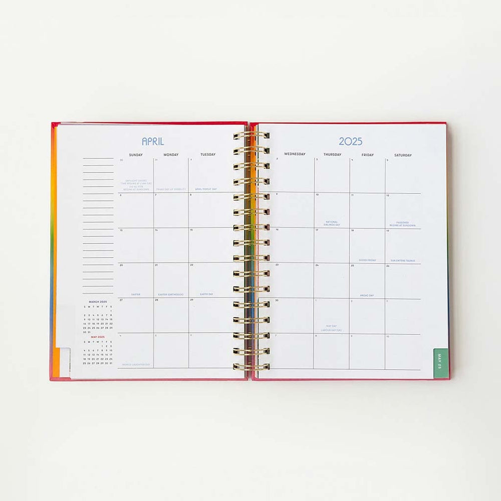 
                      
                        12-Month Annual Planner Medium 2025 - Don't Forget The Good Stuff
                      
                    