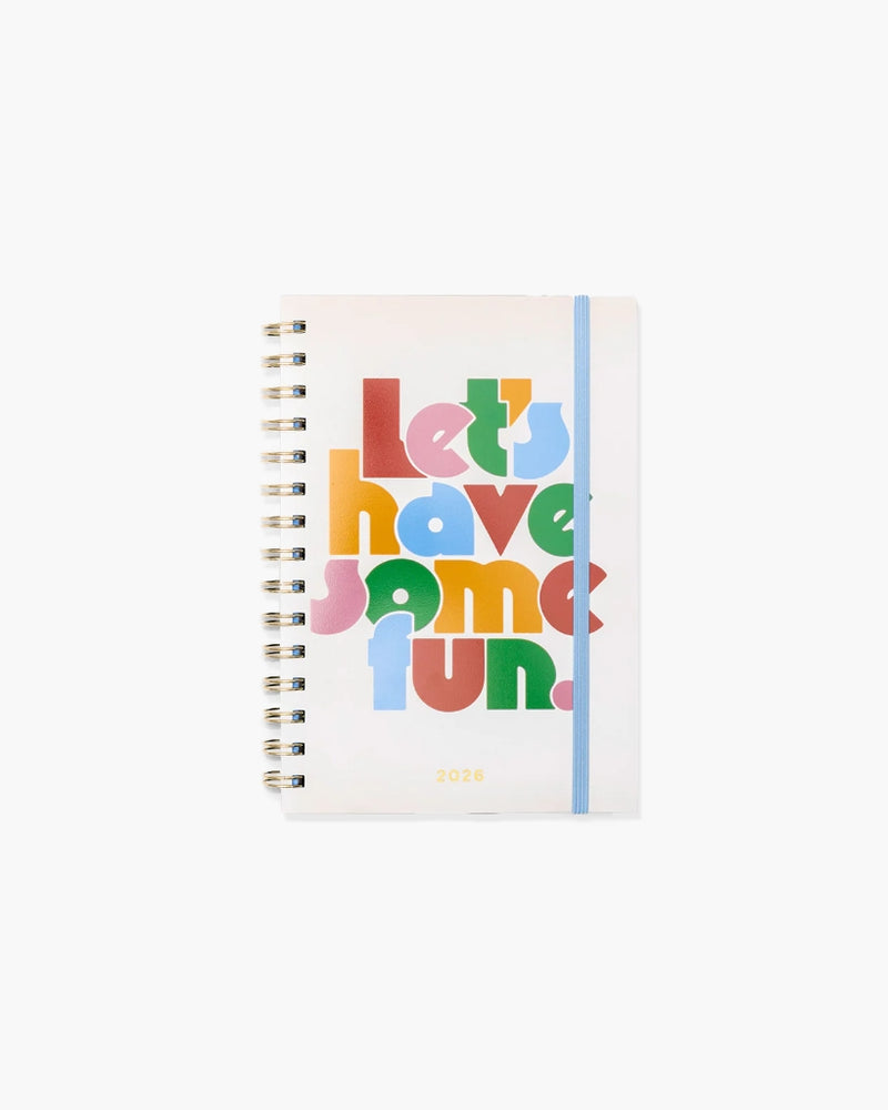12-Month Soft Cover Planner Medium 2026 - Let's Have Some Fun [PRE ORDER]
