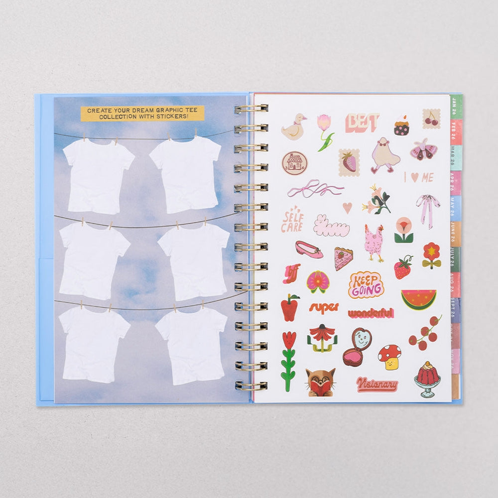 
                      
                        12-Month Soft Cover Planner Medium 2026 - Let's Have Some Fun [PRE ORDER]
                      
                    