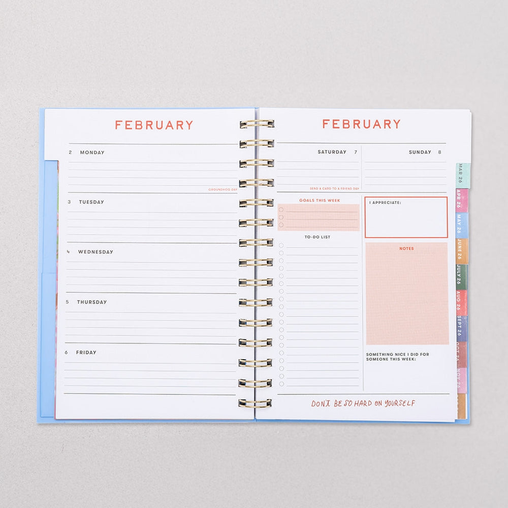 
                      
                        12-Month Soft Cover Planner Medium 2026 - Let's Have Some Fun [PRE ORDER]
                      
                    