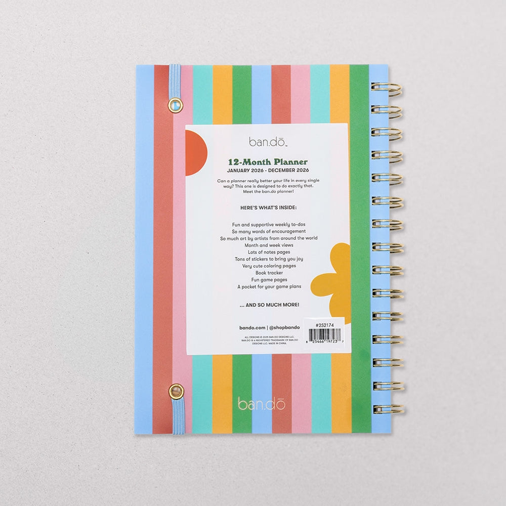 
                      
                        12-Month Soft Cover Planner Medium 2026 - Let's Have Some Fun [PRE ORDER]
                      
                    