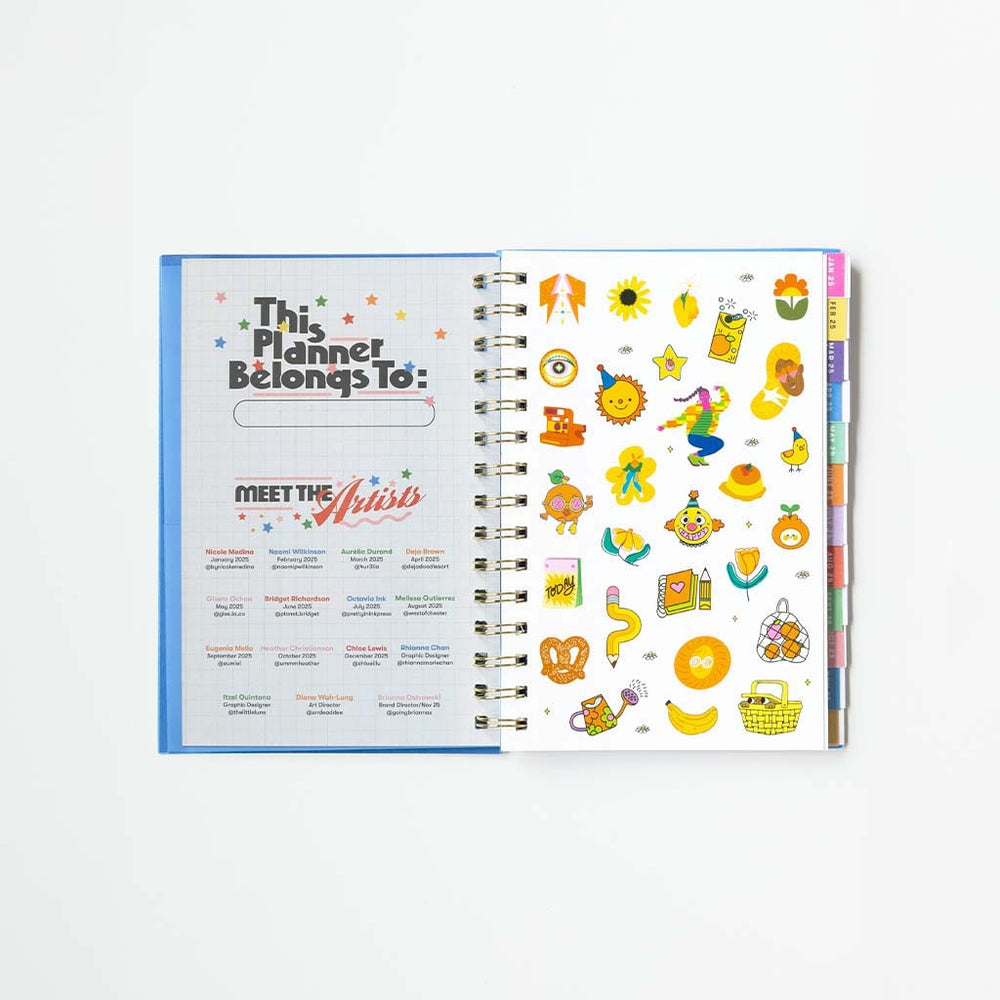 12-Month Soft Cover Planner Medium 2025 - Only The Good Stuff