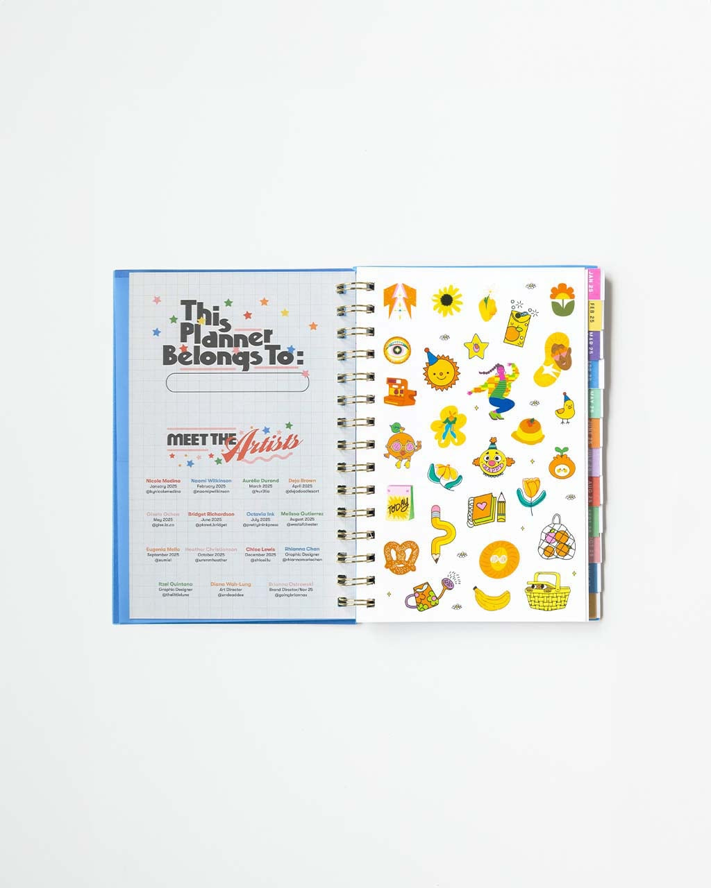 12-Month Soft Cover Planner Medium 2025 - Only The Good Stuff