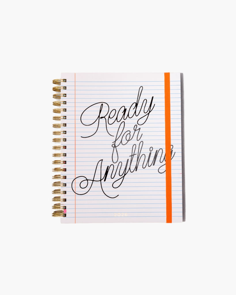 12-Month Annual Planner Large 2026 - Ready for Anything [PRE ORDER]