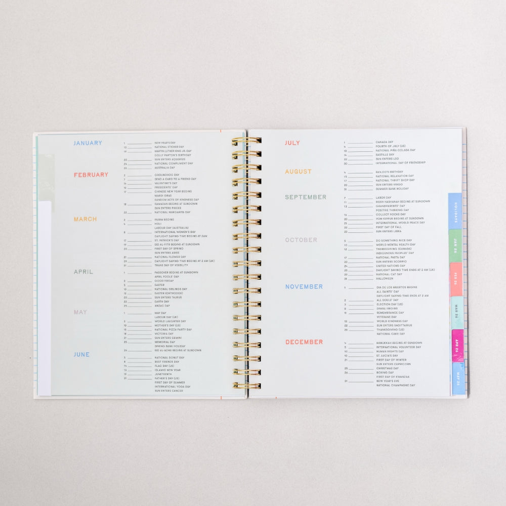 
                      
                        12-Month Annual Planner Medium 2026 - Green Plaid [PRE ORDER]
                      
                    