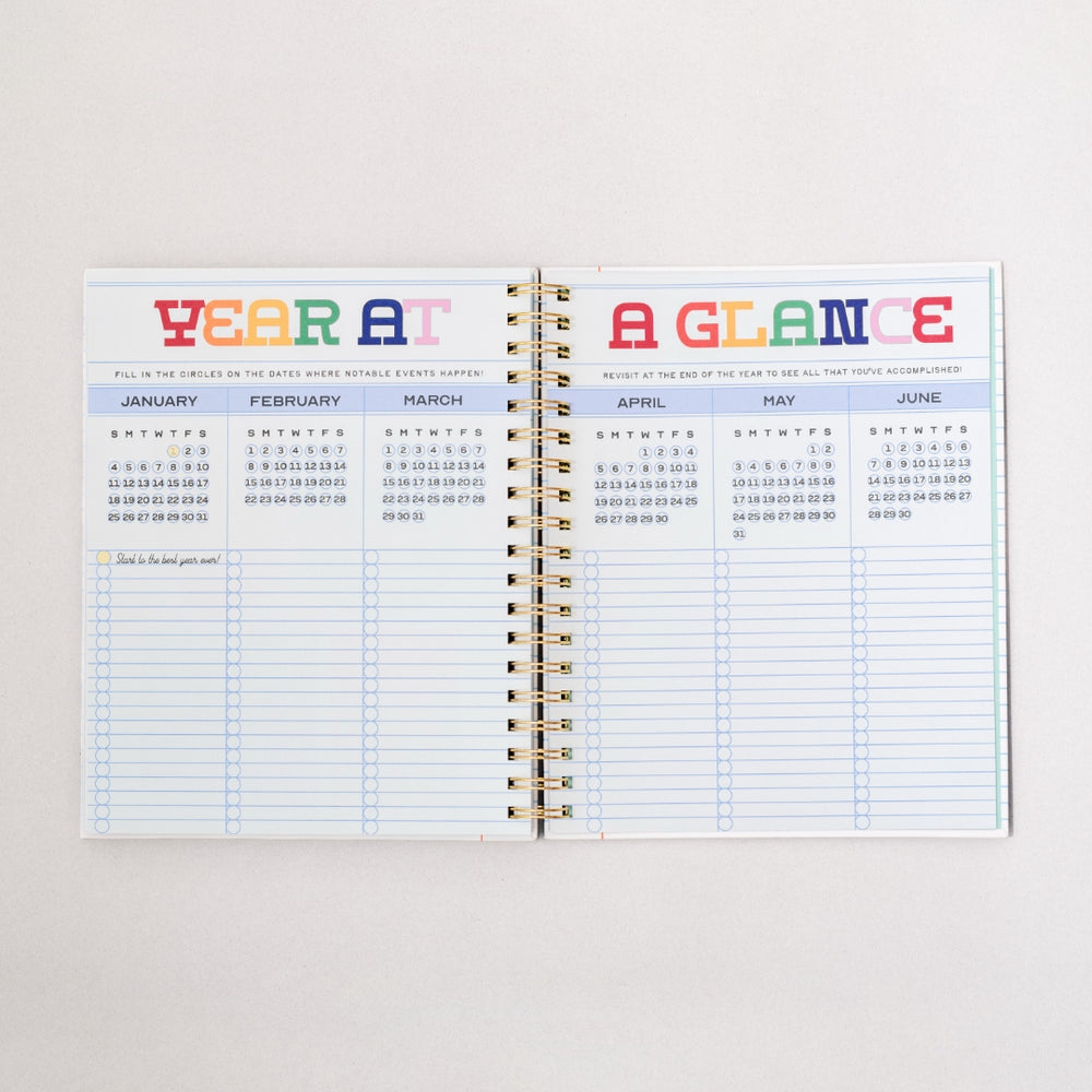 
                      
                        12-Month Annual Planner Medium 2026 - Green Plaid [PRE ORDER]
                      
                    