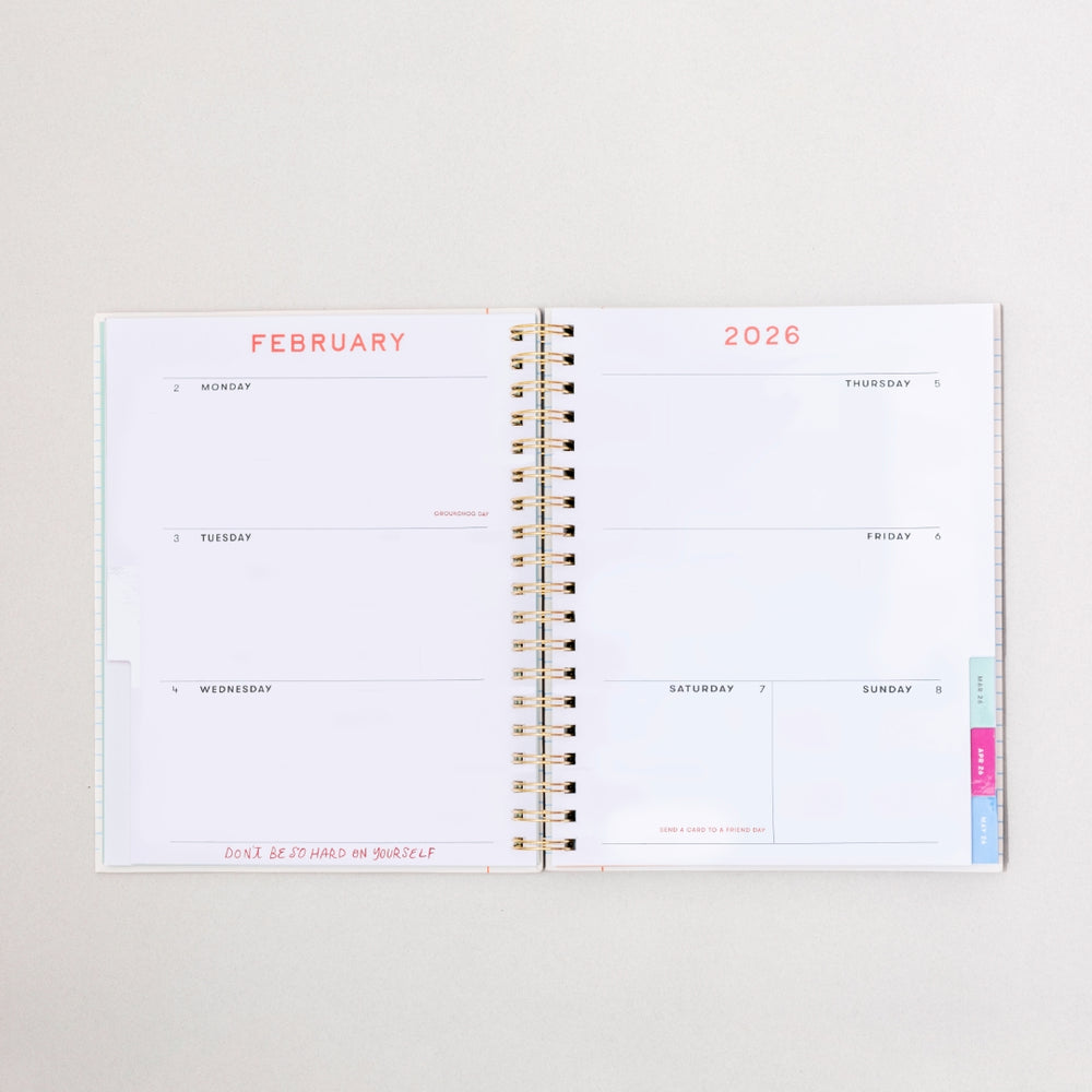 
                      
                        12-Month Annual Planner Medium 2026 - Green Plaid [PRE ORDER]
                      
                    