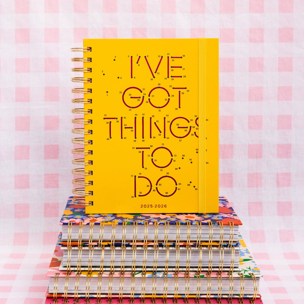 17-Month Planner [2025/2026] Medium - Connect The Dots [PRE ORDER]