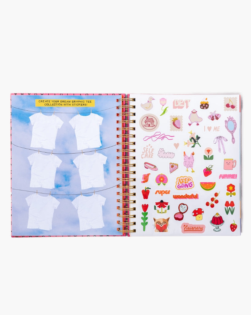 17-Month Planner [2025/2026] Large - Ivory Floral [PRE ORDER]