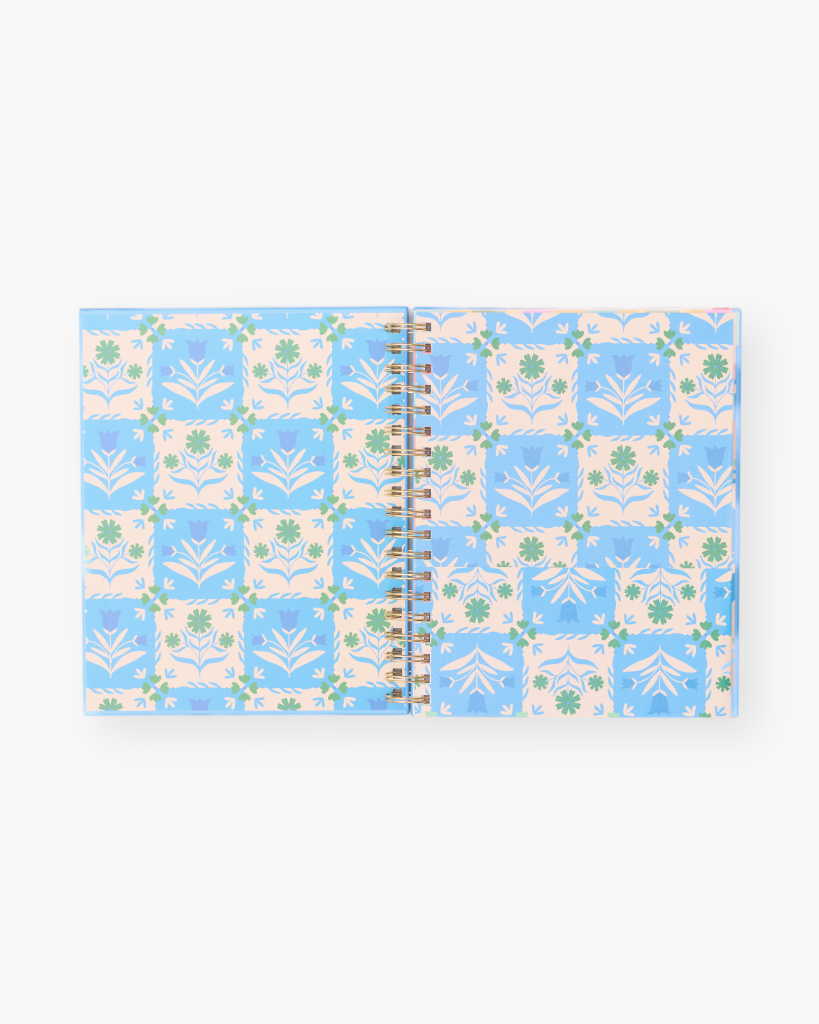 17-Month Planner [2026/2027] Large - White Floral [PRE ORDER]