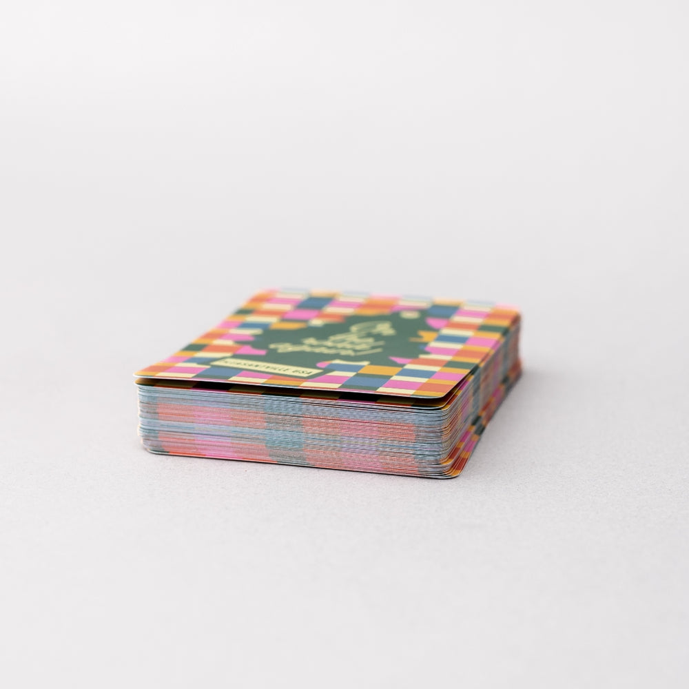 
                      
                        Game Night! Double Deck Playing Cards - Colorful Plaid [PRE ORDER]
                      
                    