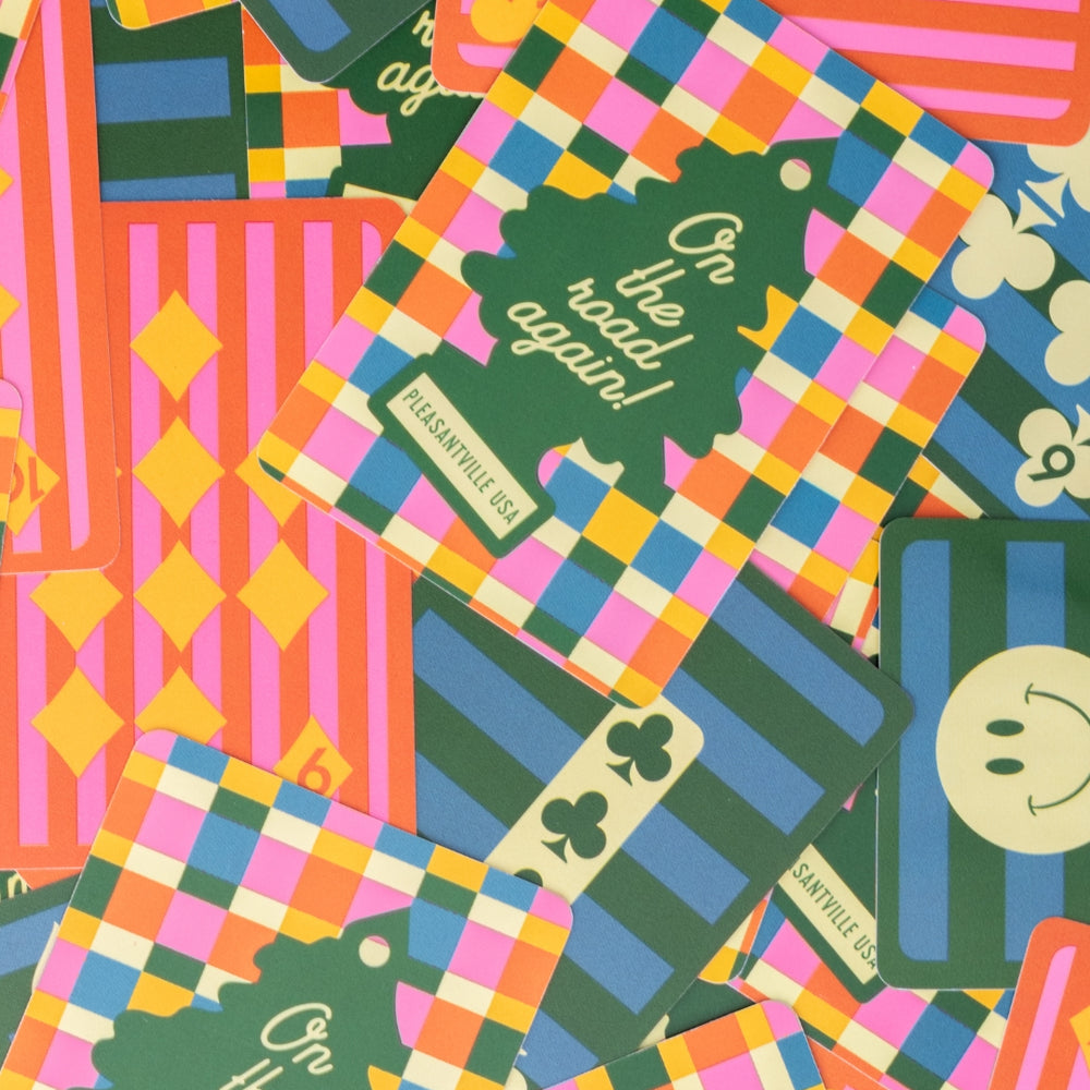 
                      
                        Game Night! Double Deck Playing Cards - Colorful Plaid [PRE ORDER]
                      
                    