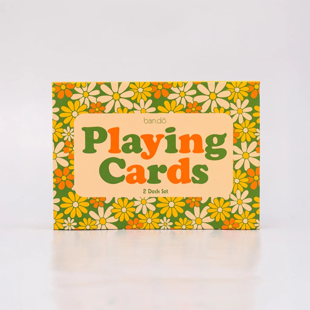 Game Night! Double Deck Playing Cards - Floral [PRE ORDER]