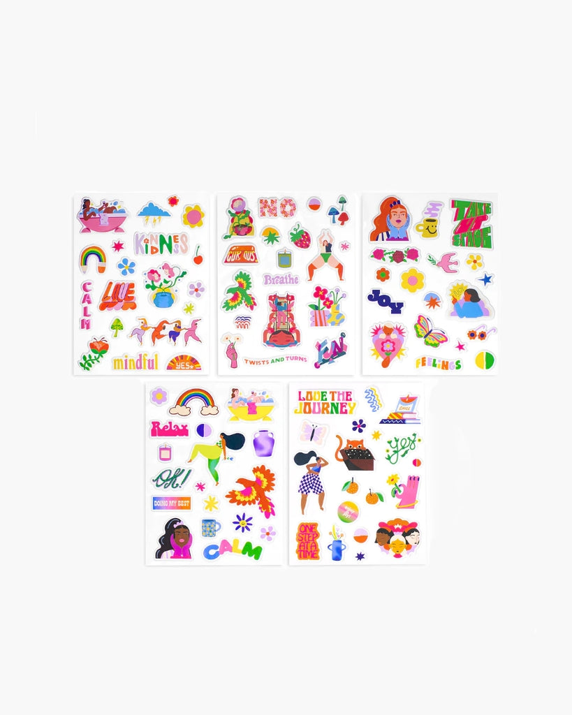 Puffy Sticker Set - Issue 4