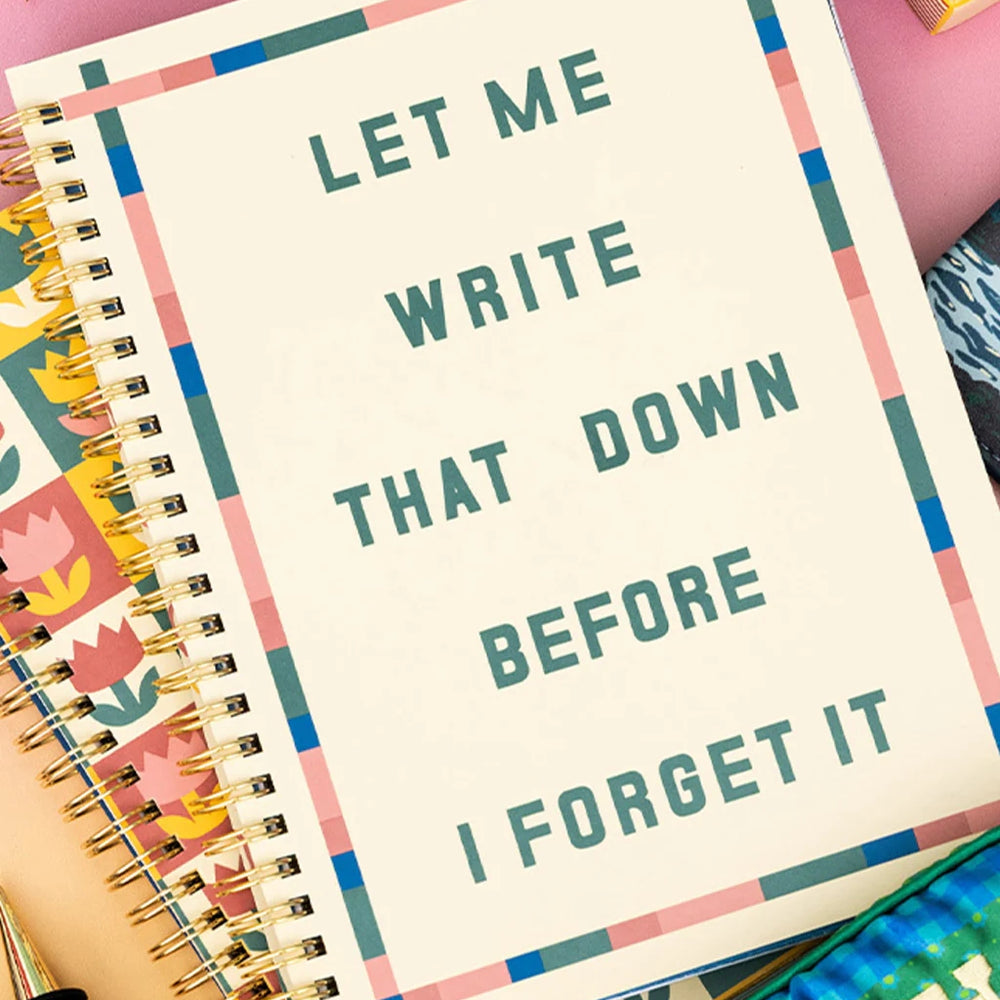 
                      
                        Rough Draft Mini Notebook - Let Me Write That Down Before I Forget [PRE ORDER]
                      
                    