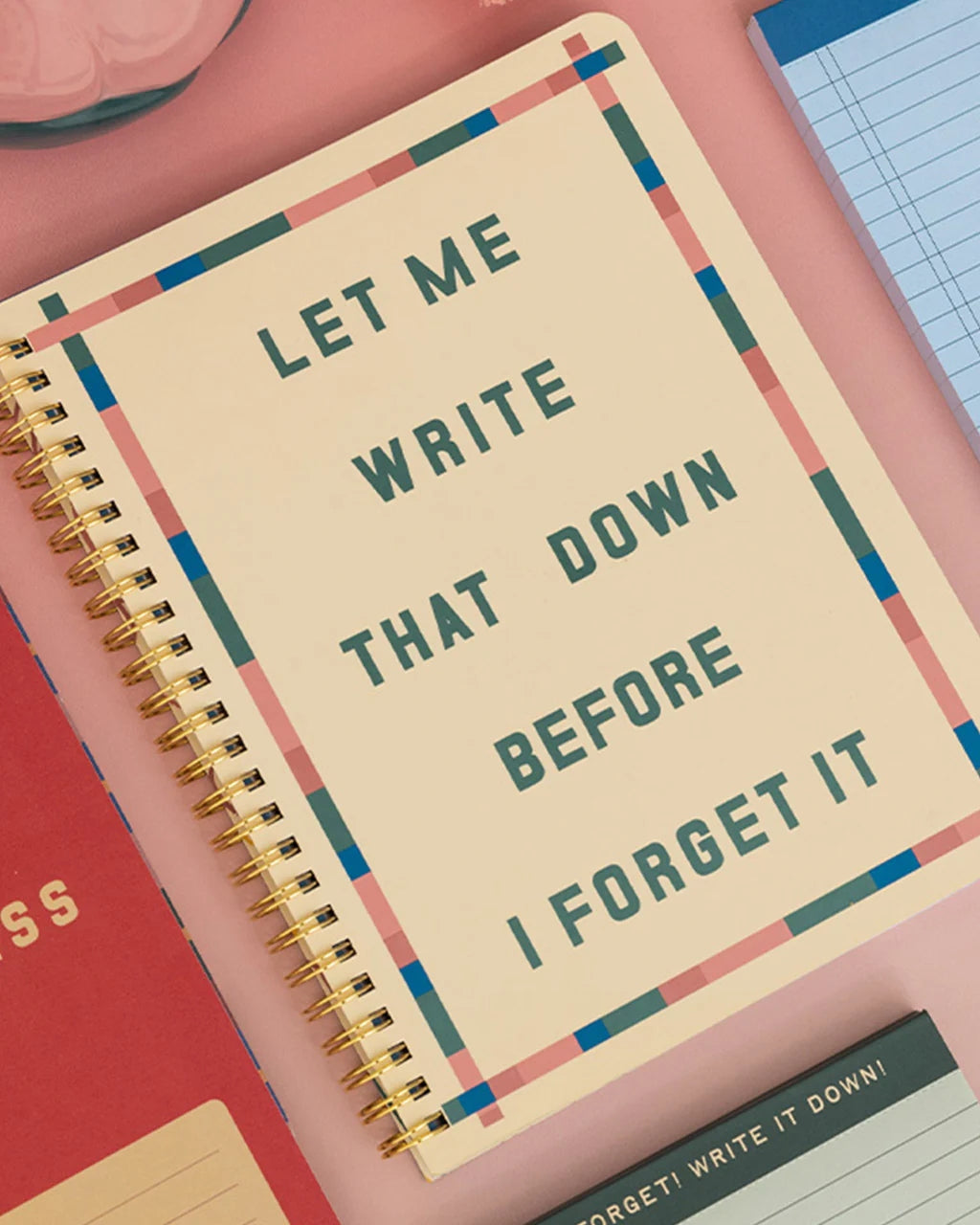 Rough Draft Mini Notebook - Let Me Write That Down Before I Forget [PRE ORDER]