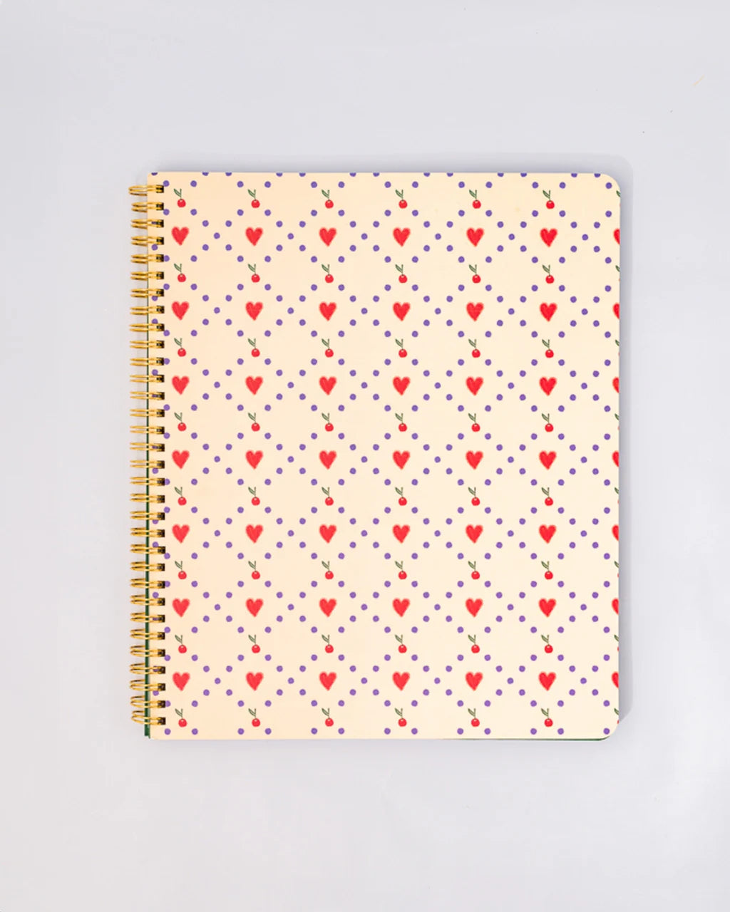 Rough Draft Large Notebook - Cherry Hearts [PRE ORDER]