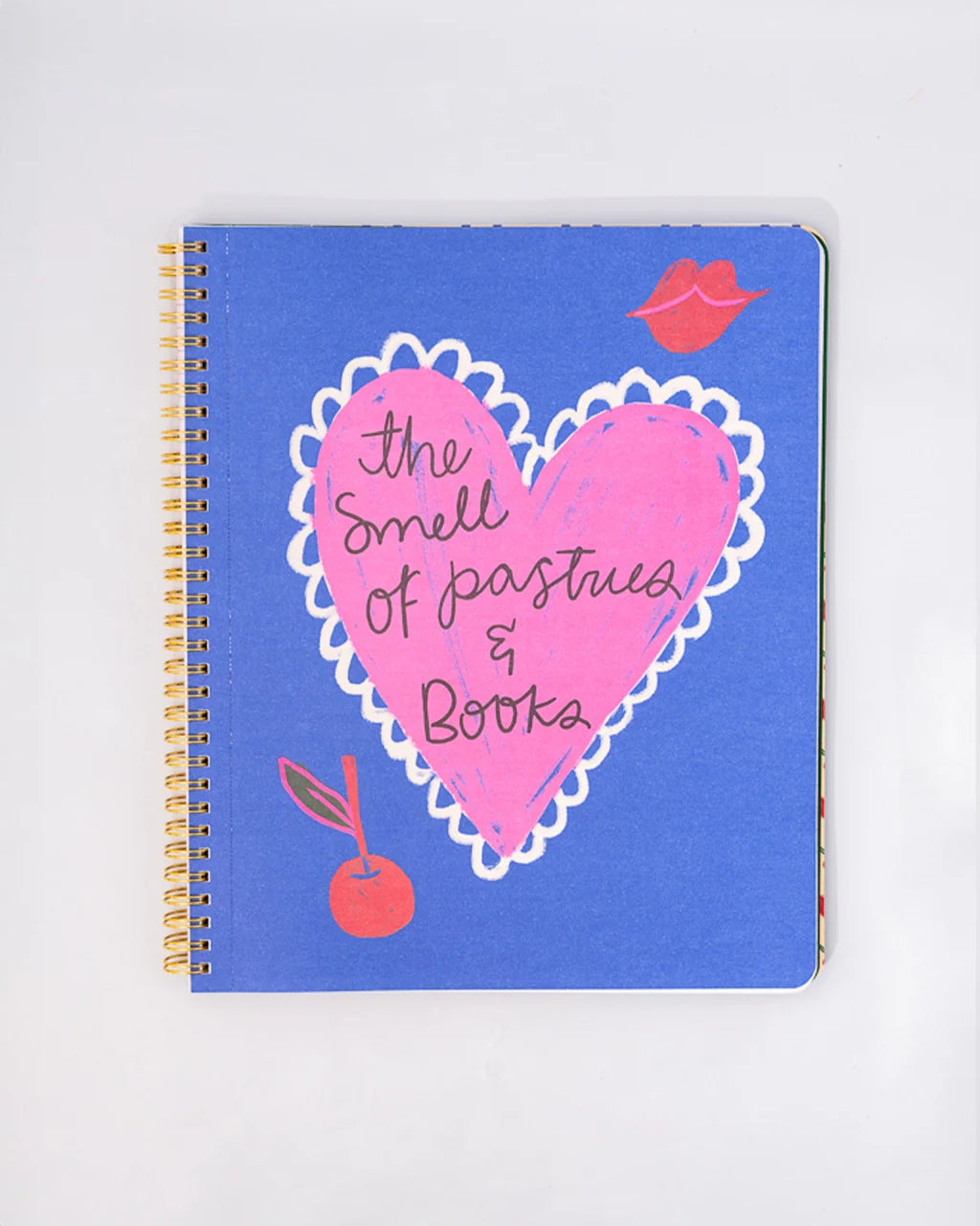 Rough Draft Large Notebook - Cherry Hearts [PRE ORDER]