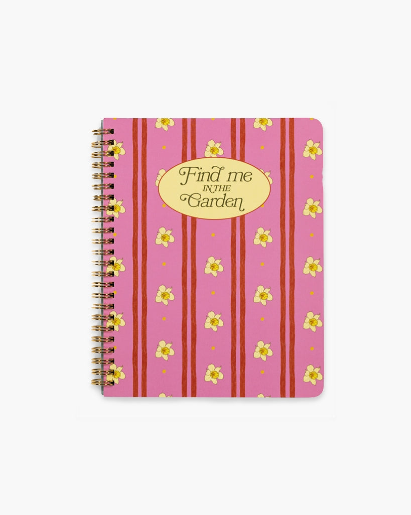 Rough Draft Mini Notebook - Find Me In The Garden [PRE ORDER]