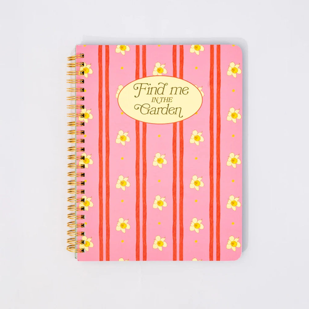 Rough Draft Mini Notebook - Find Me In The Garden [PRE ORDER]