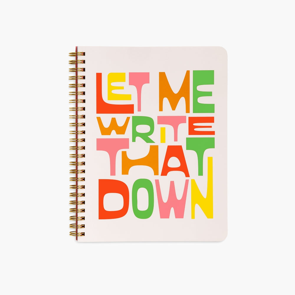 Rough Draft Mini Notebook - Let Me Write That Down [PRE ORDER]