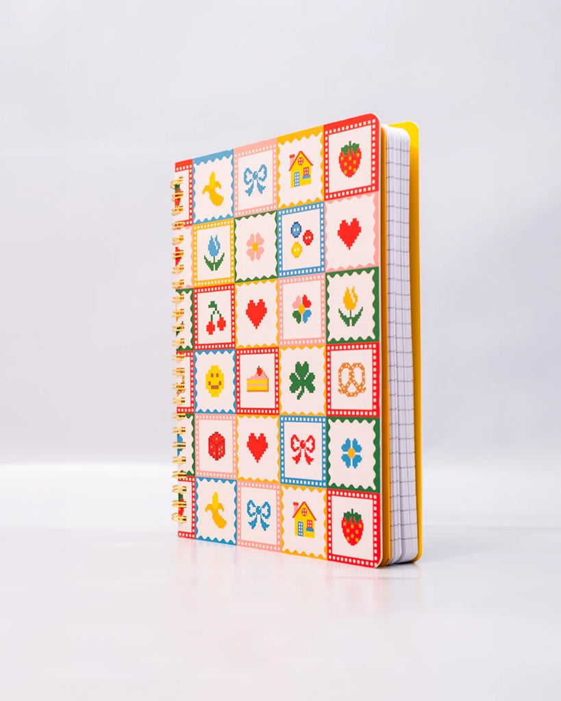 Rough Draft Mini Notebook - Quilt