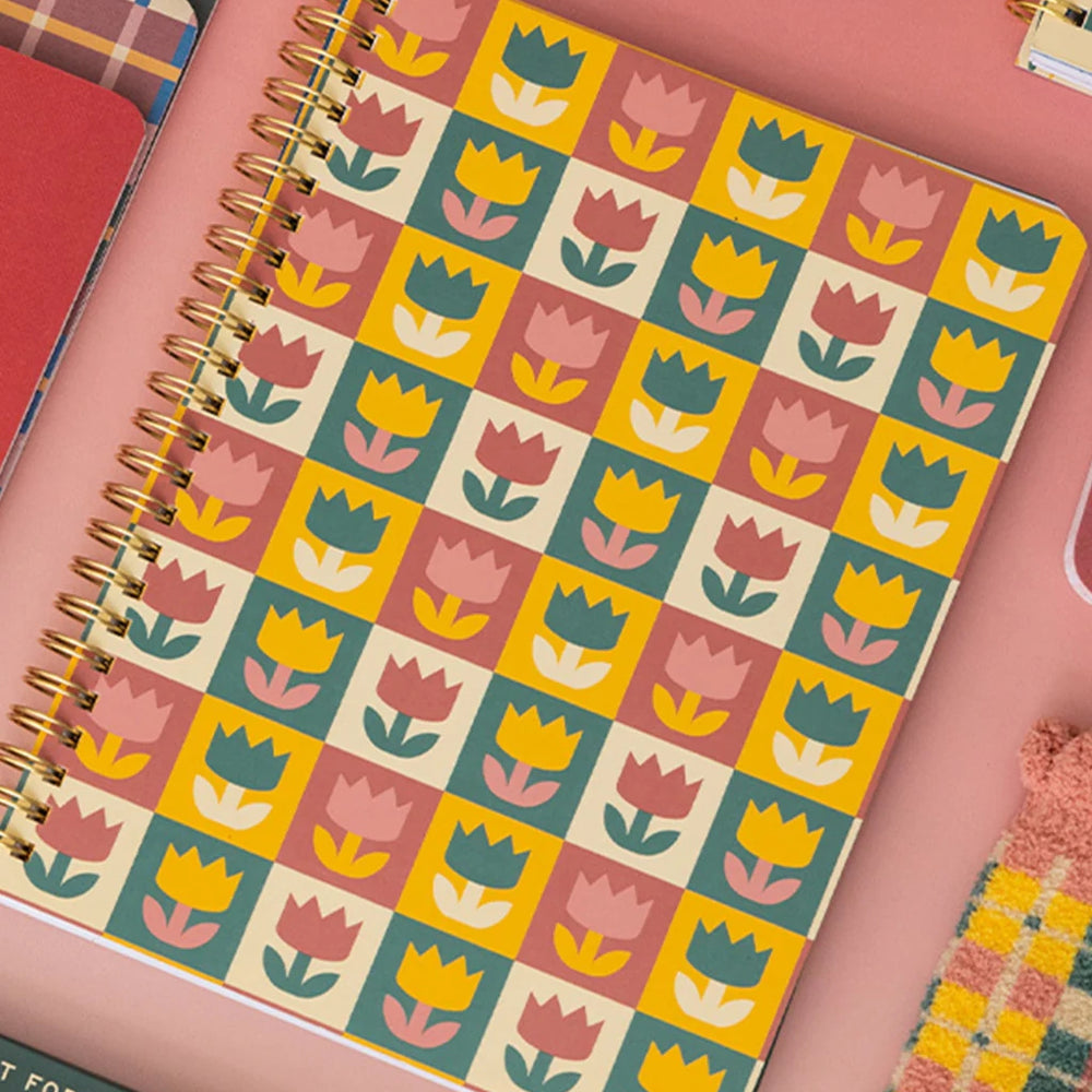 Rough Draft Mini Notebook - Tulips [PRE ORDER]