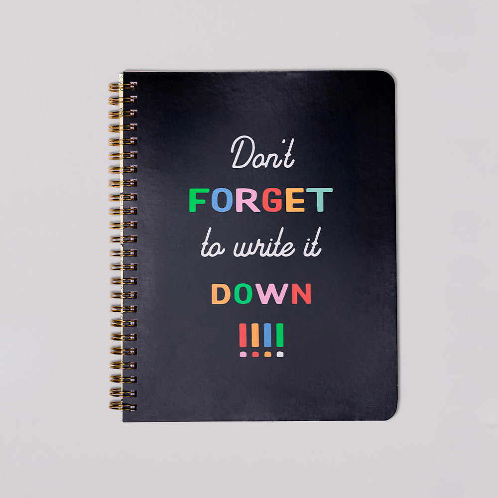 Rough Draft Mini Notebook - Don't Forget To Write It Down [PRE ORDER]
