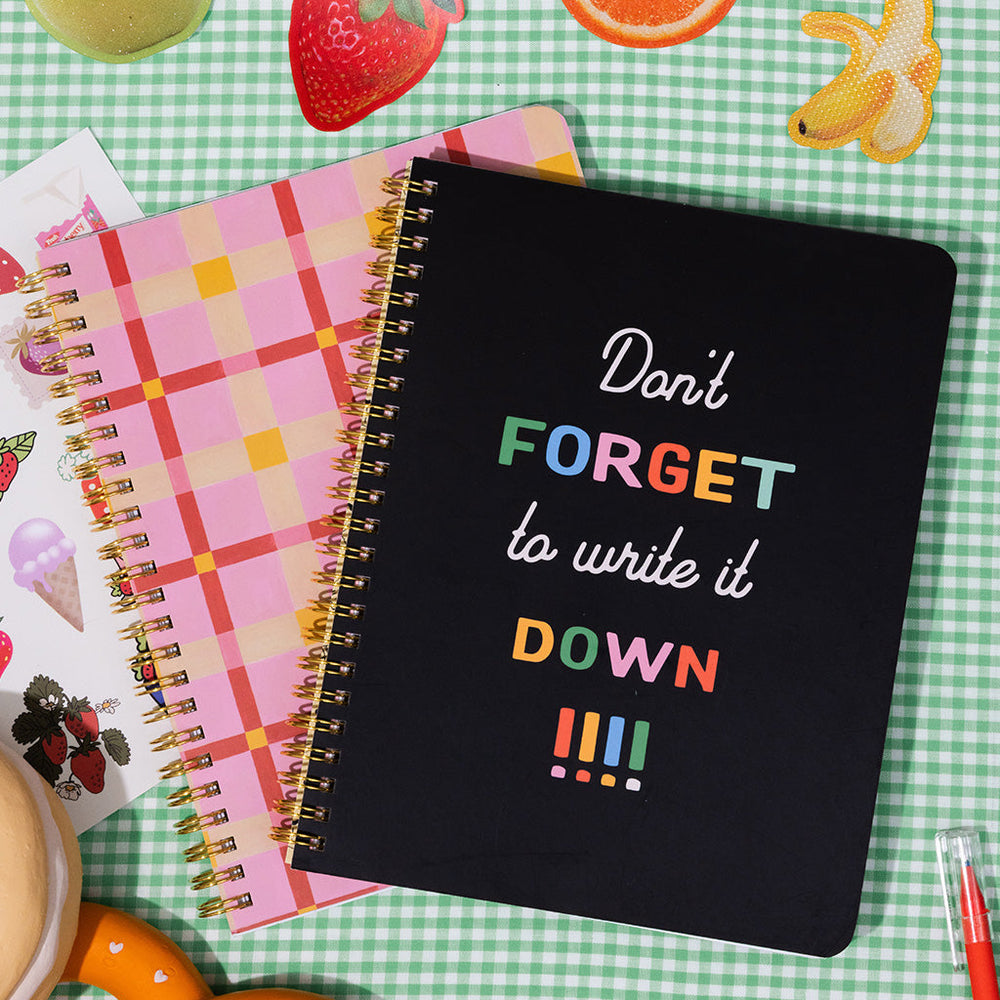 Rough Draft Mini Notebook - Don't Forget To Write It Down [PRE ORDER]