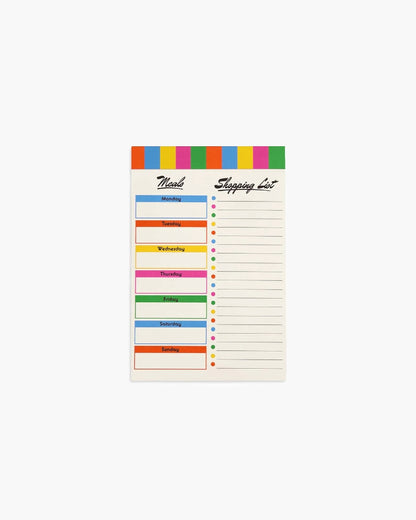 Magnetic Shopping List - Colorblock [PRE ORDER]