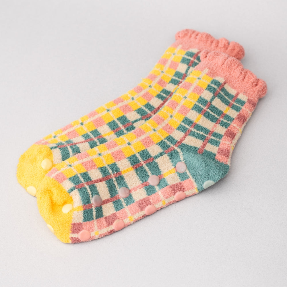 
                      
                        Cozy Grip Socks - Plaid [PRE ORDER]
                      
                    