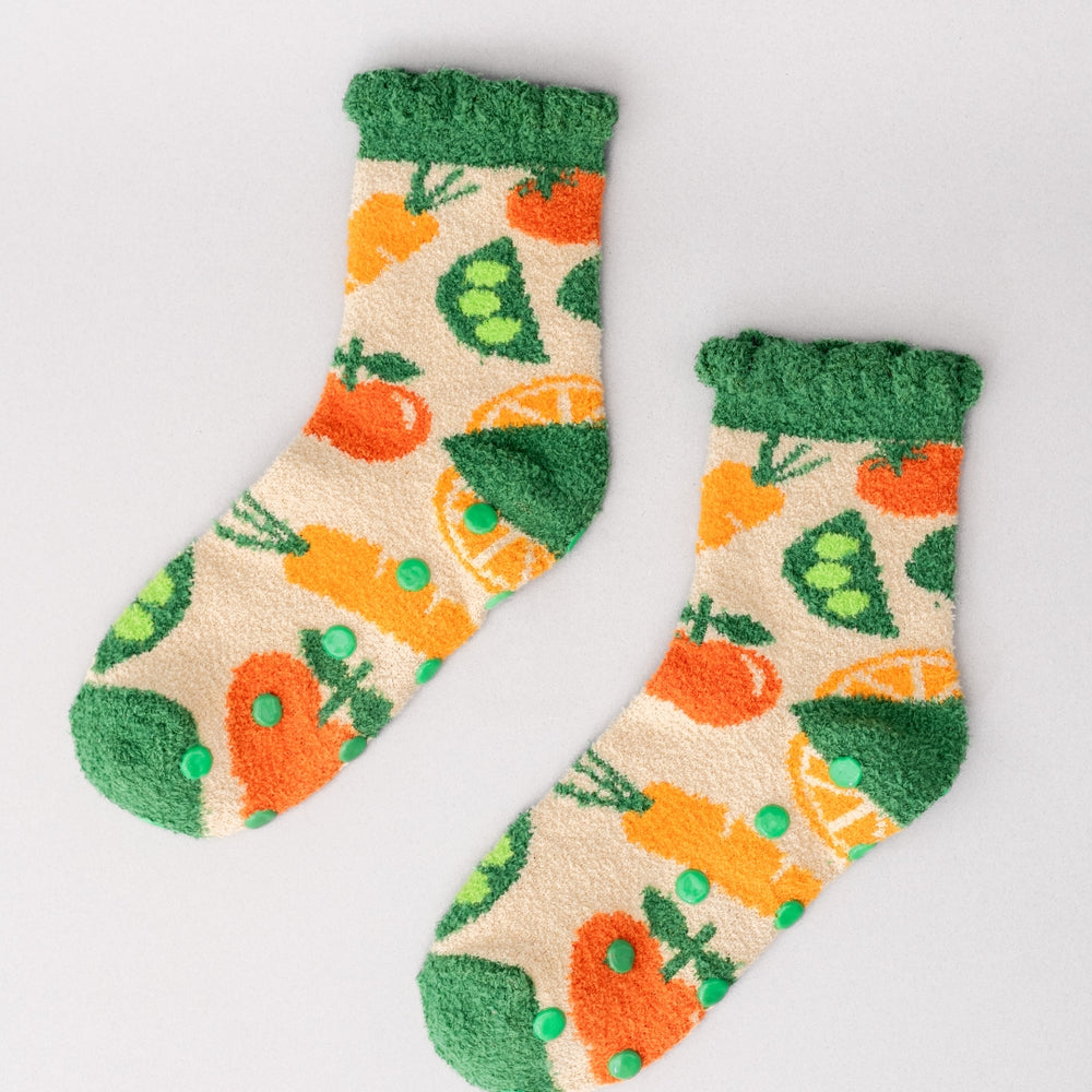 Cozy Grip Socks - Veggies [PRE ORDER]