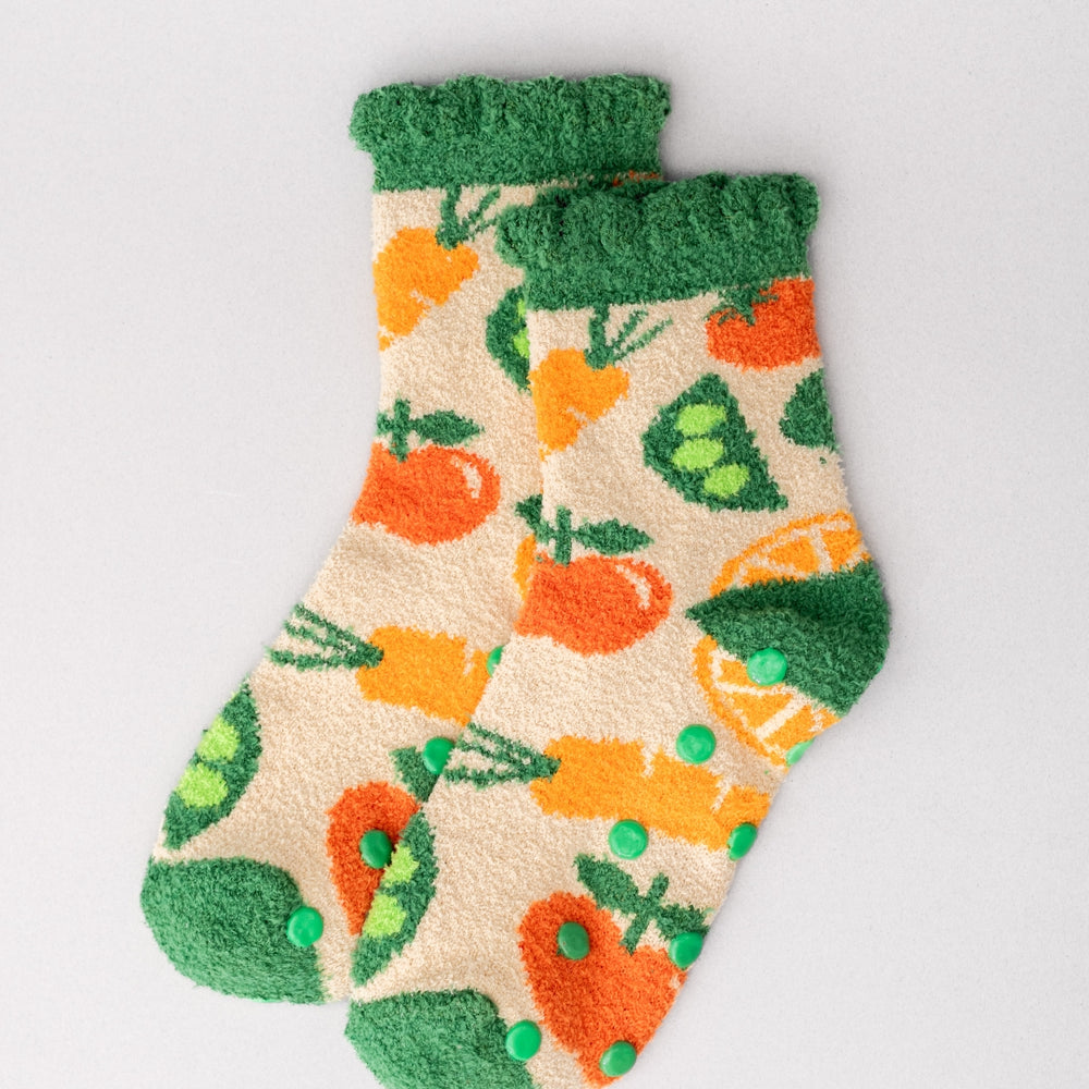 Cozy Grip Socks - Veggies [PRE ORDER]