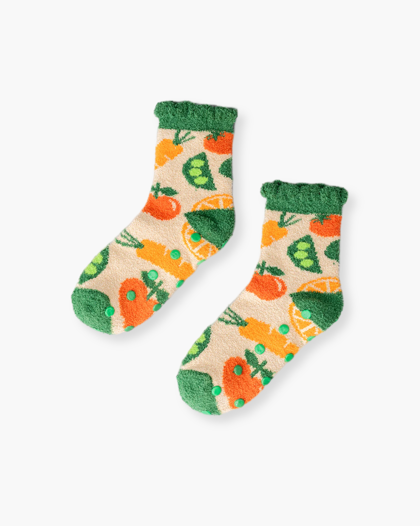Cozy Grip Socks - Veggies [PRE ORDER]