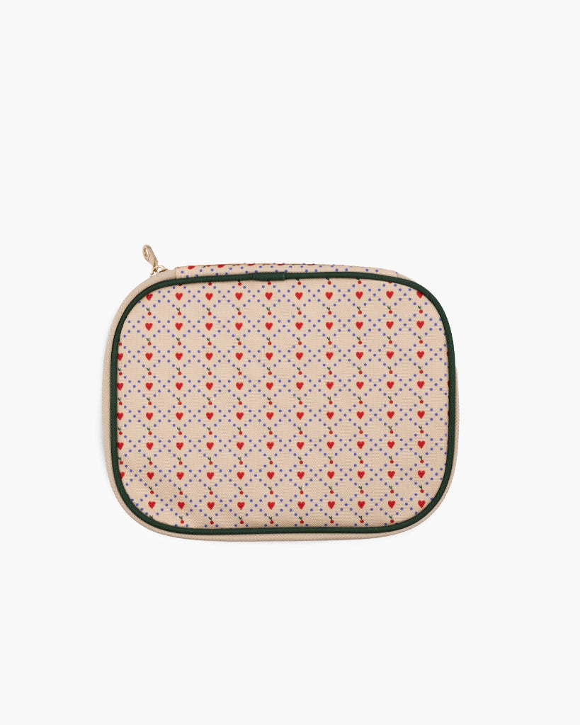 Mobile Tech Pouch - Cherry Hearts [PRE ORDER]