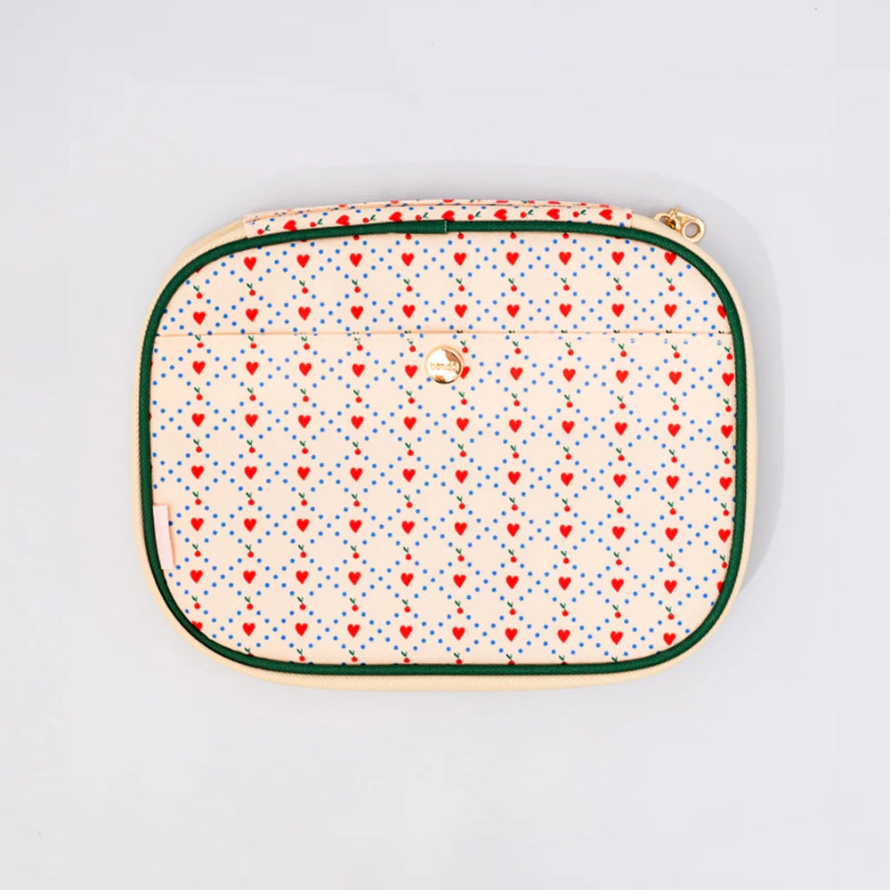 Mobile Tech Pouch - Cherry Hearts [PRE ORDER]