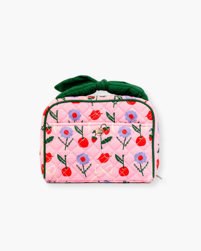 The Getaway Toiletry Bag - Cherry Lips