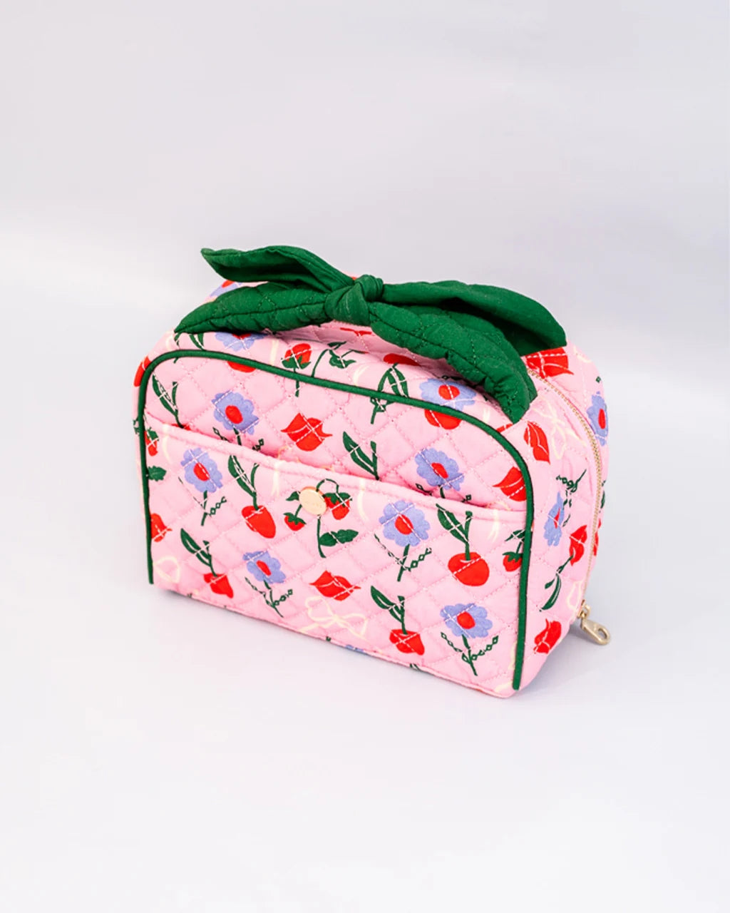 The Getaway Toiletry Bag - Cherry Lips